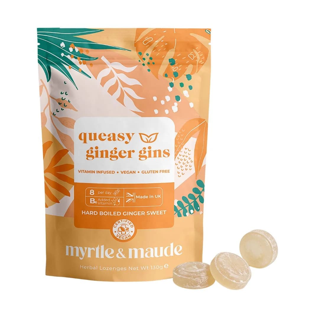 Pastilles anti-nausées au gingembre + vitamine B6 — photo 1 sur 8